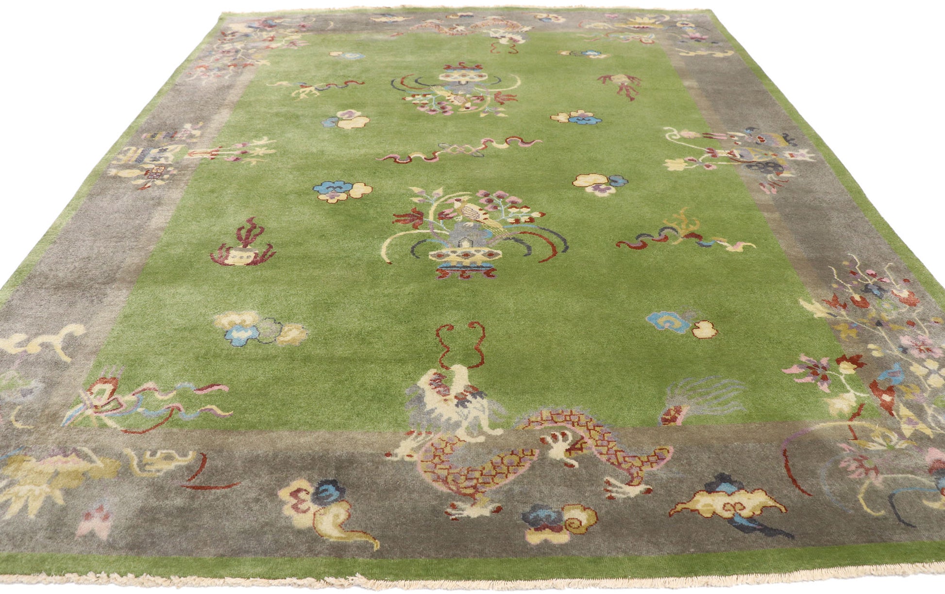 8 x 10 Contemporary Chinese Art Deco Rug 30643