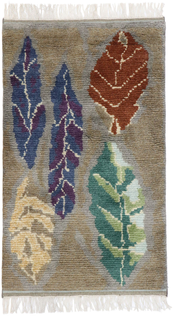 3 x 5 Swedish Rya Style Rug 30644