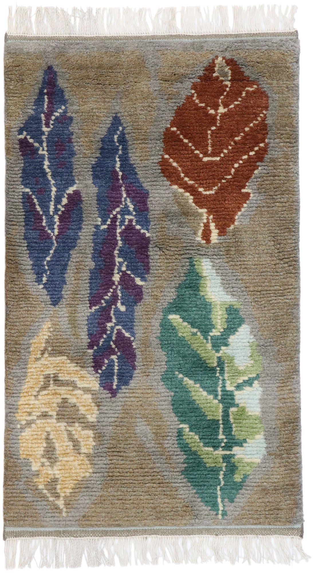 3 x 5 Swedish Rya Style Rug 30644