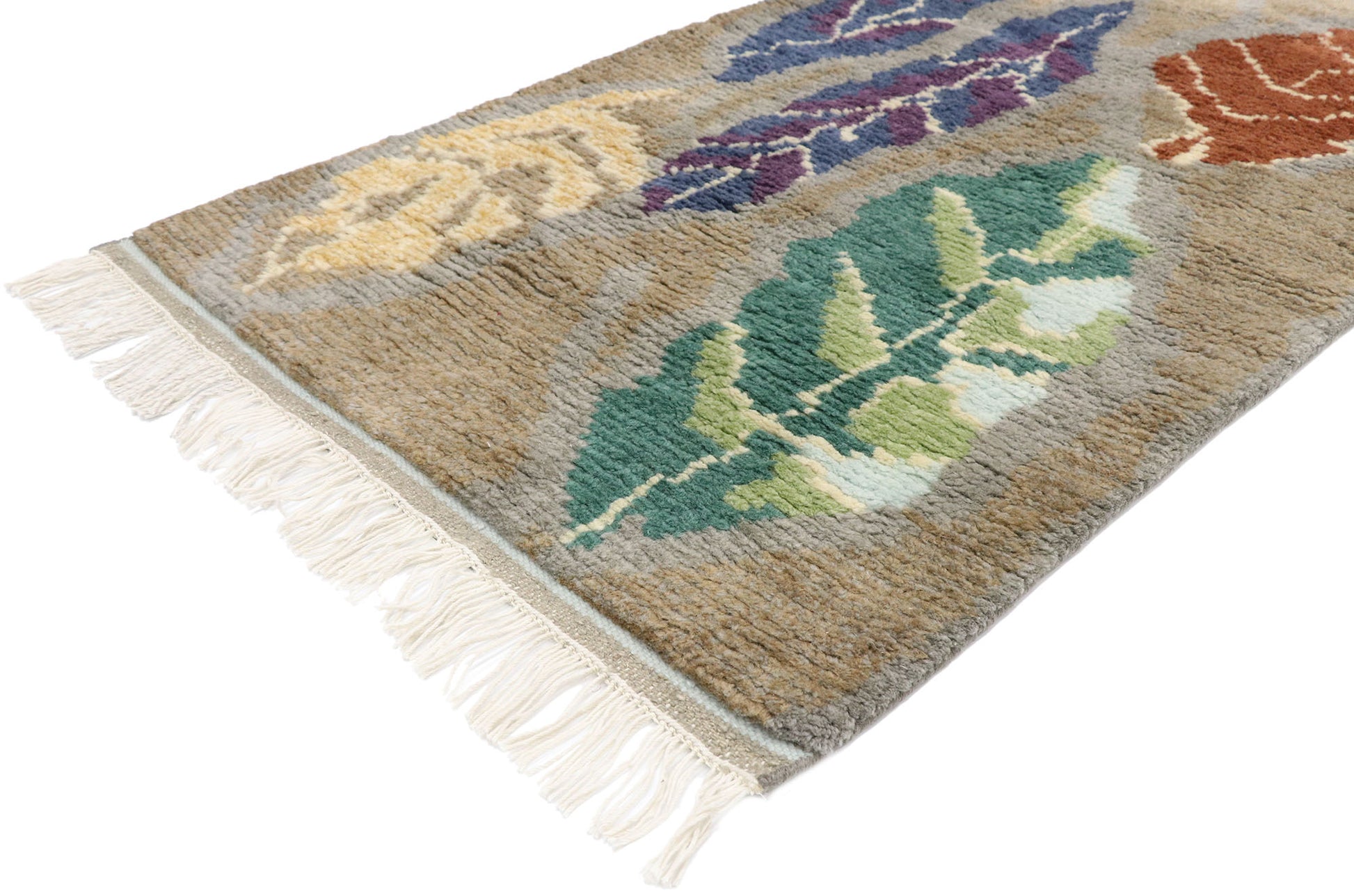 3 x 5 Swedish Rya Style Rug 30644