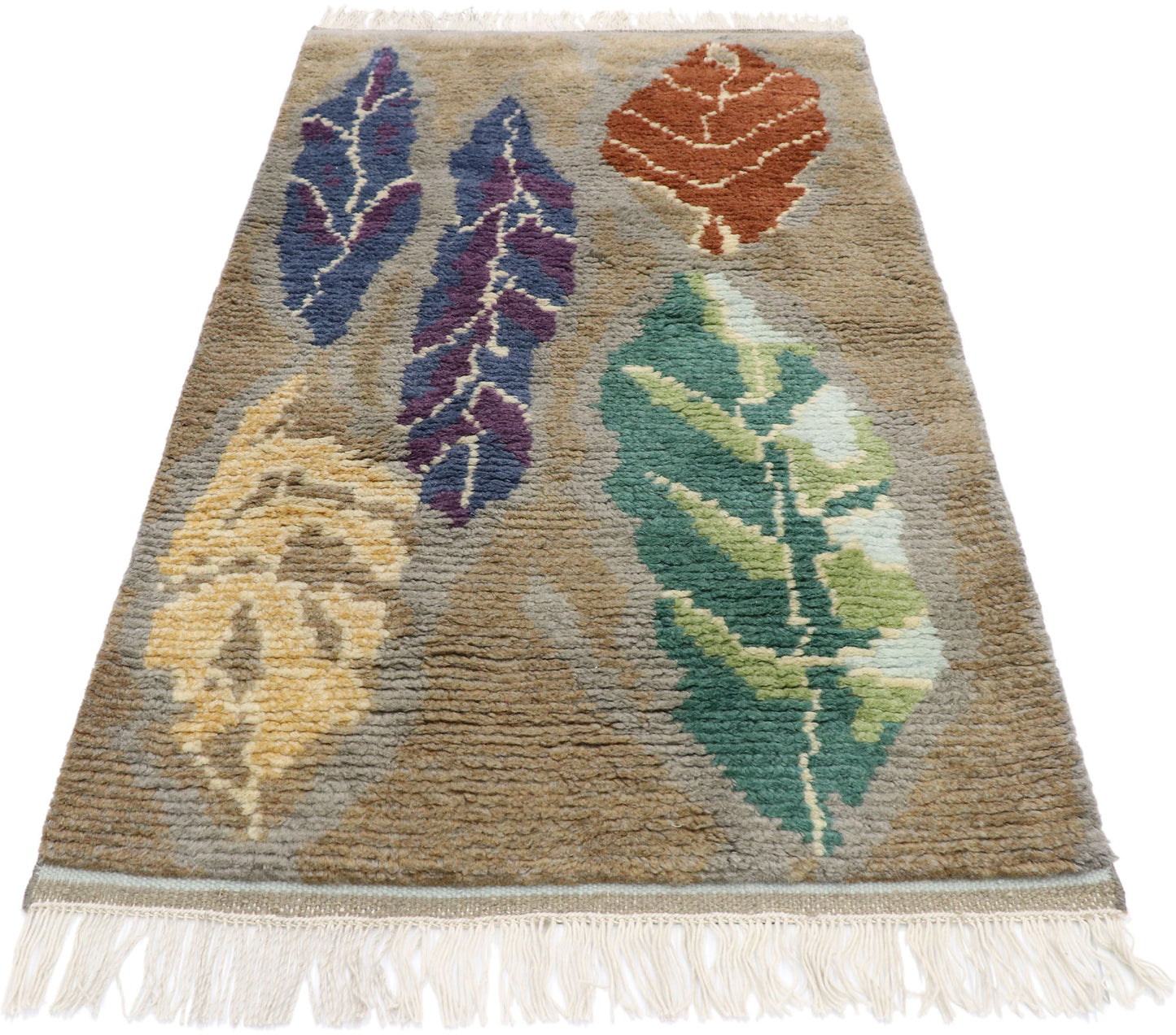 3 x 5 Swedish Rya Style Rug 30644