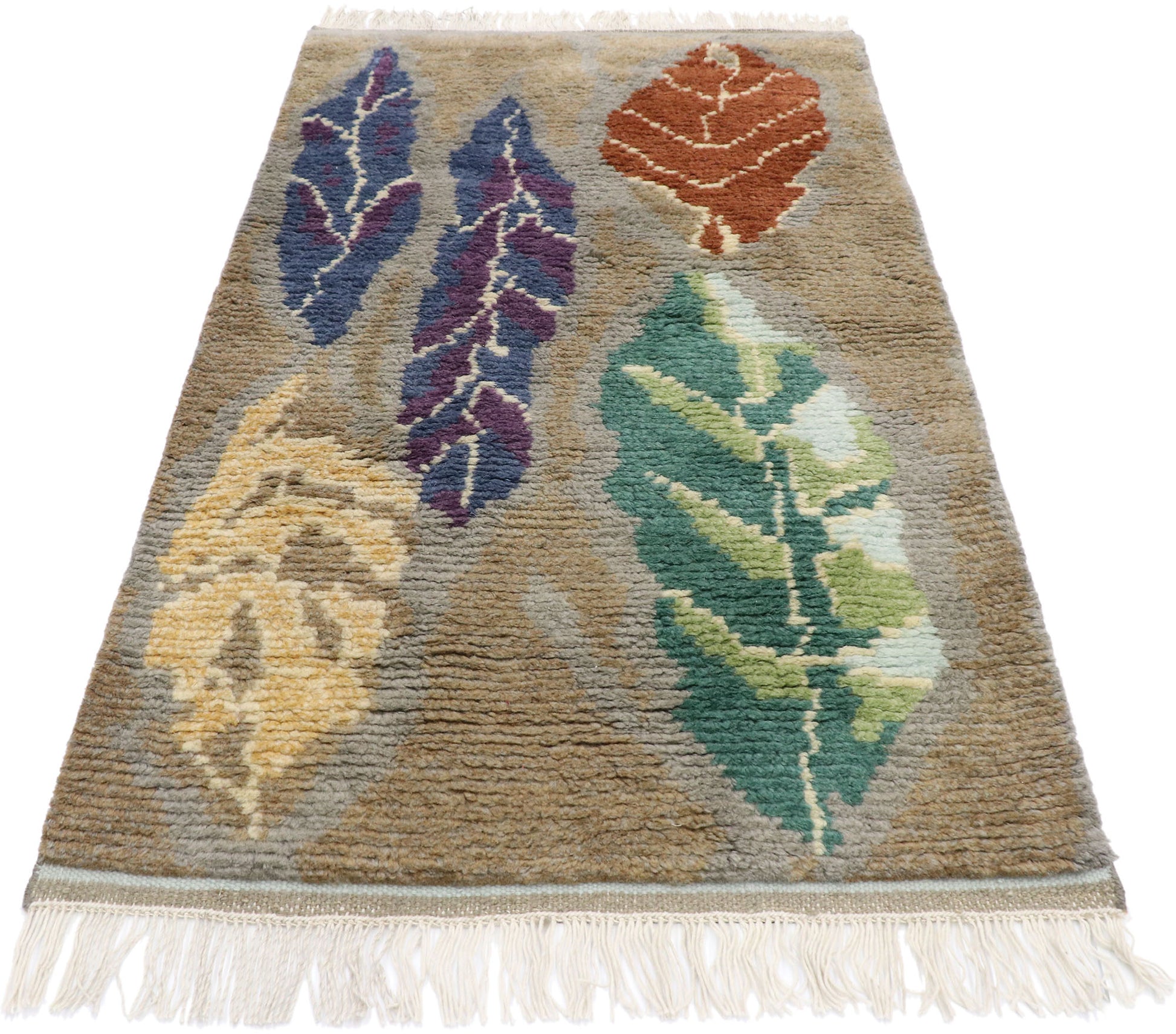 3 x 5 Swedish Rya Style Rug 30644