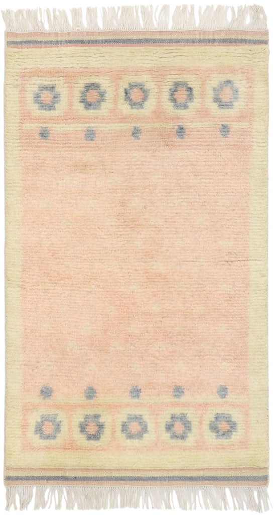 3 x 5 Contemporary Swedish Rya Style Rug 30645