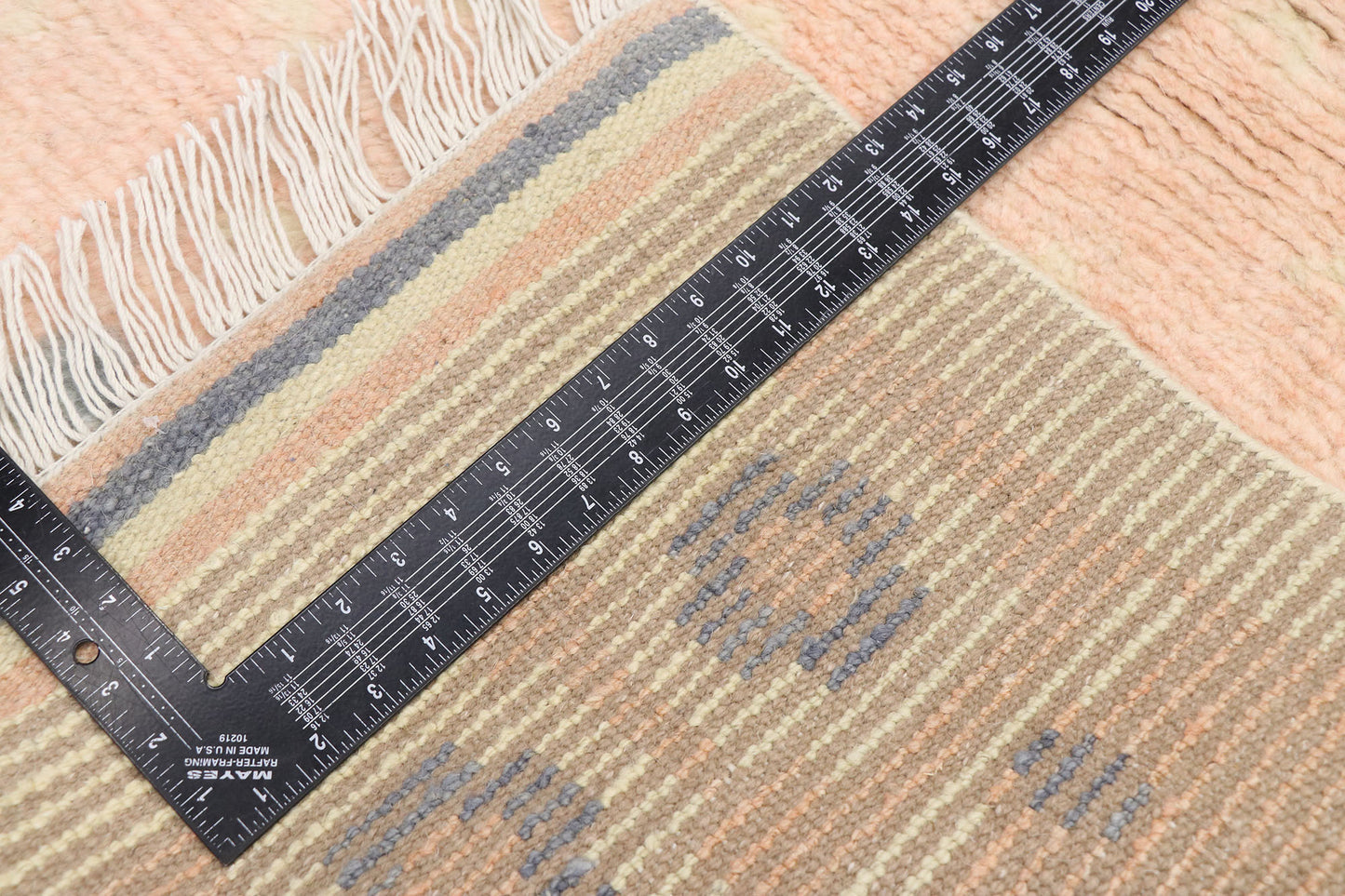 3 x 5 Contemporary Swedish Rya Style Rug 30645