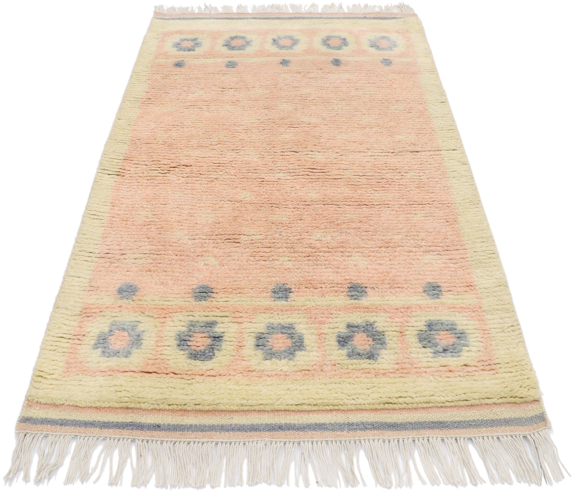 3 x 5 Contemporary Swedish Rya Style Rug 30645