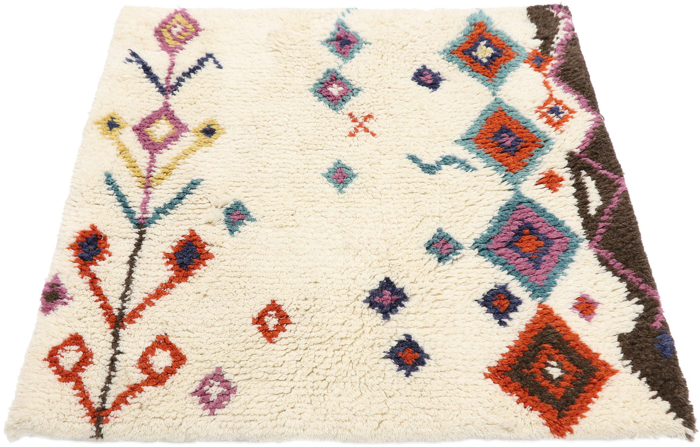 3 x 3 Contemporary Moroccan Rug 30646