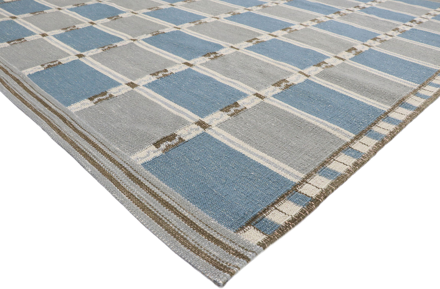 9 x 10 Swedish Inspired Kilim Rug 30649