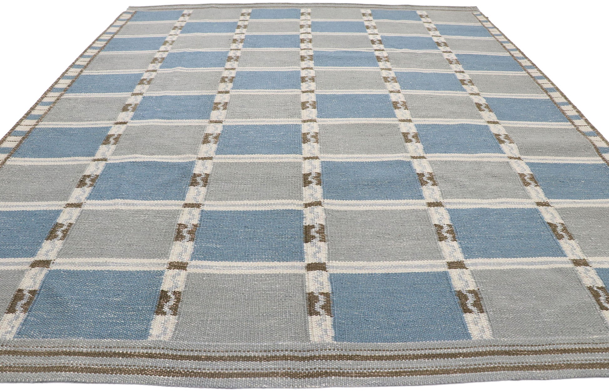 9 x 10 Swedish Inspired Kilim Rug 30649