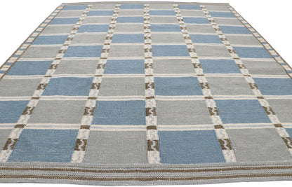 9 x 10 Swedish Inspired Kilim Rug 30649