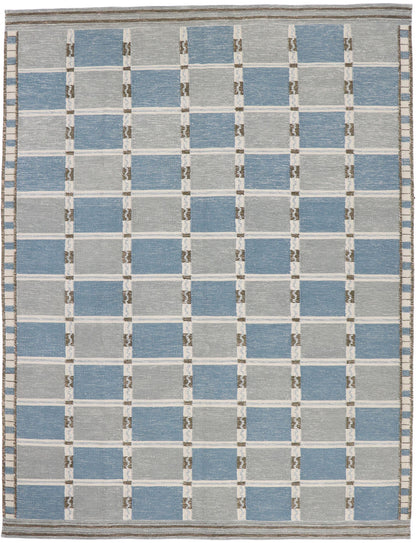 10 x 13 Swedish Inspired Kilim Rug 30650