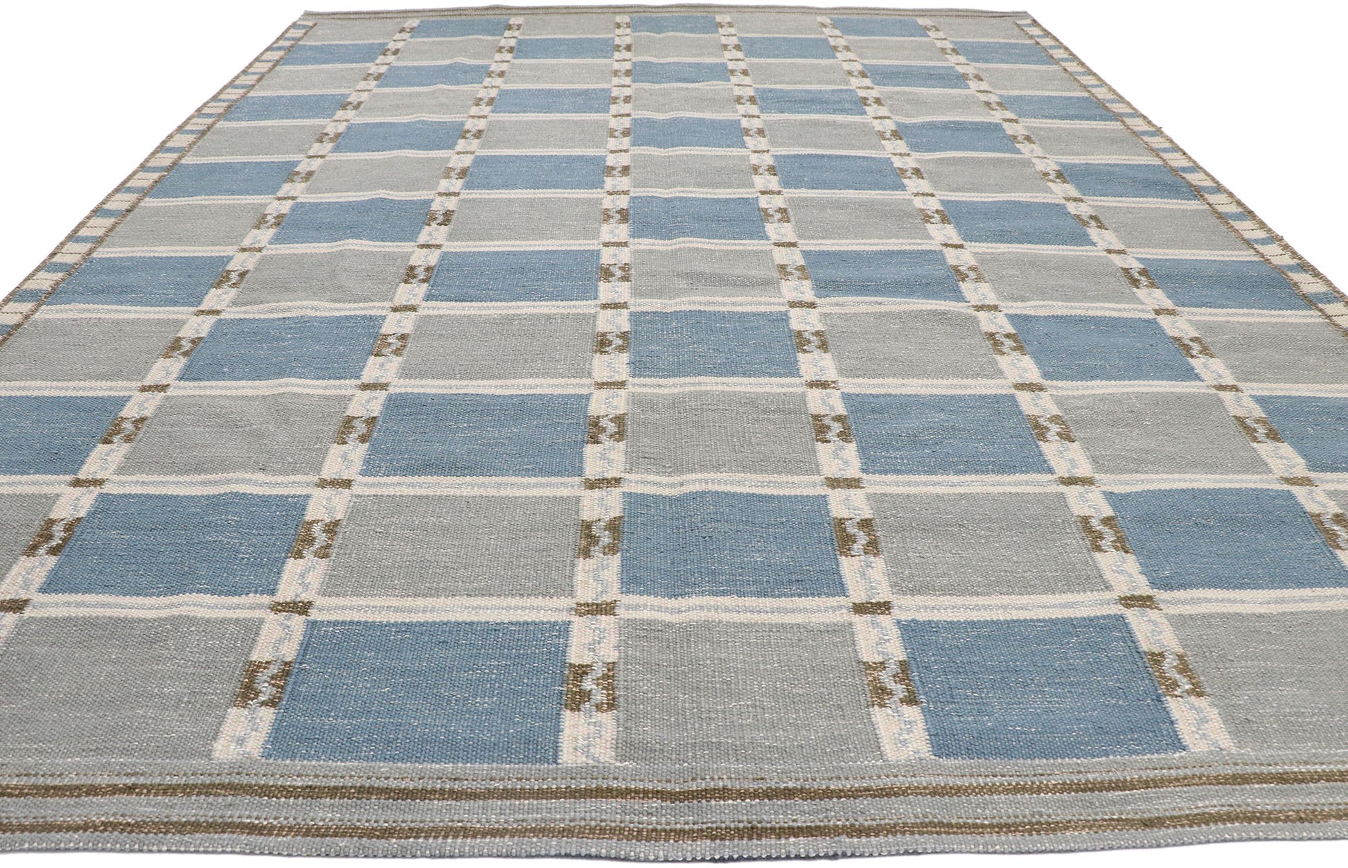 10 x 13 Swedish Inspired Kilim Rug 30650