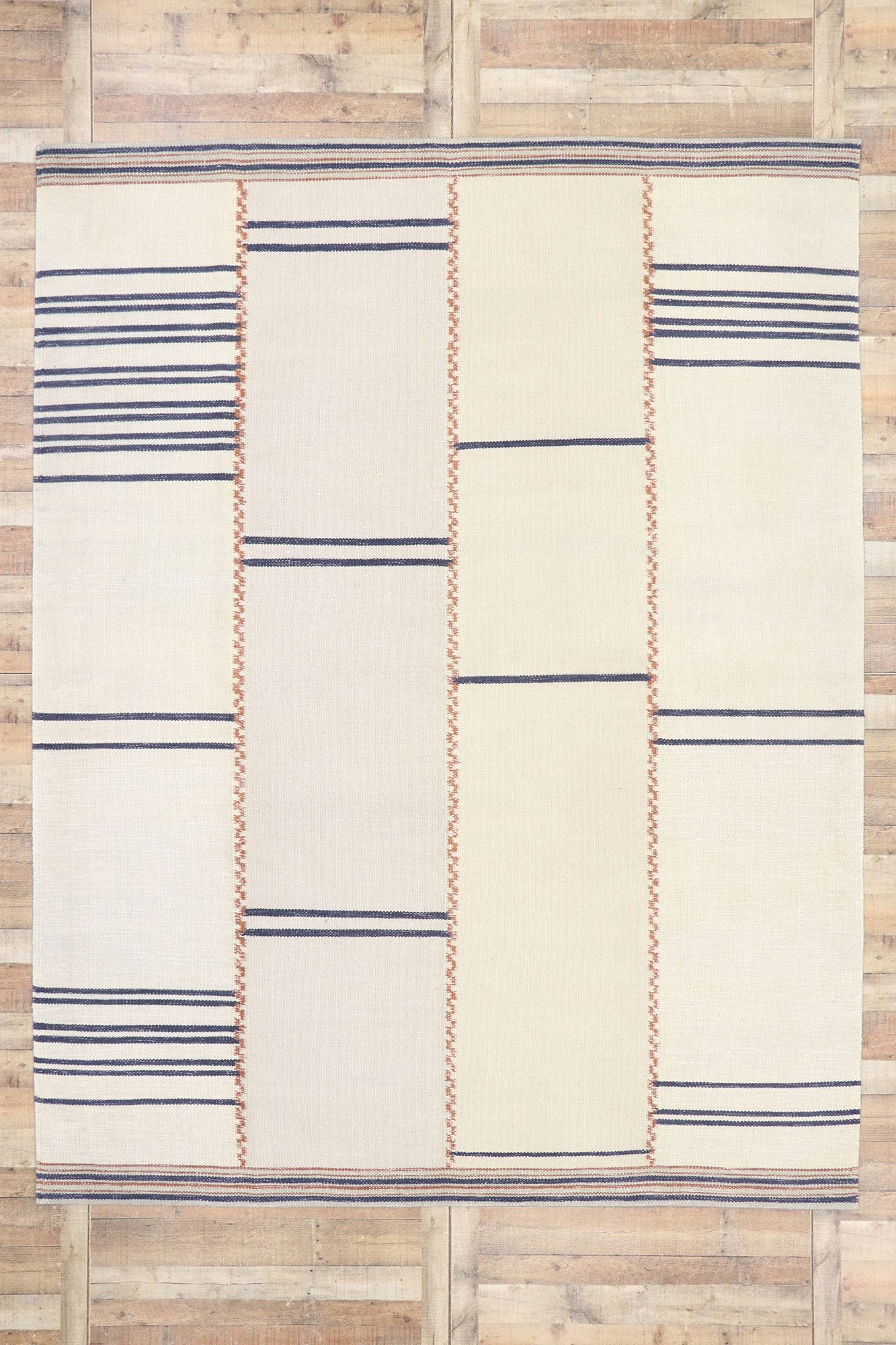 9 x 12 Swedish Inspired Kilim Rug 30651