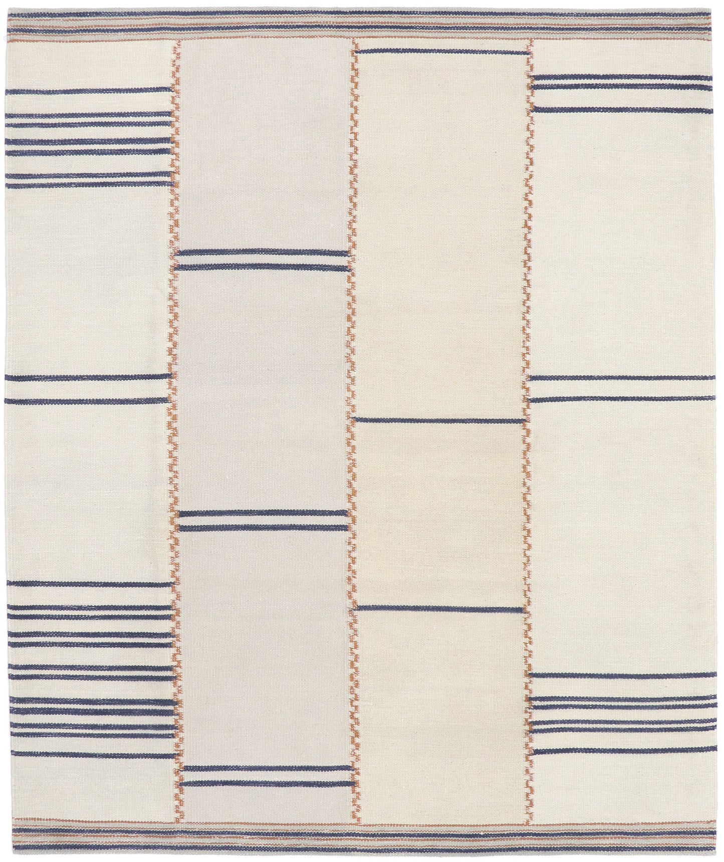 8 x 10 Swedish Inspired Kilim Rug 30652