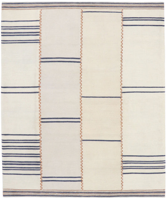 8 x 10 Swedish Inspired Kilim Rug 30652