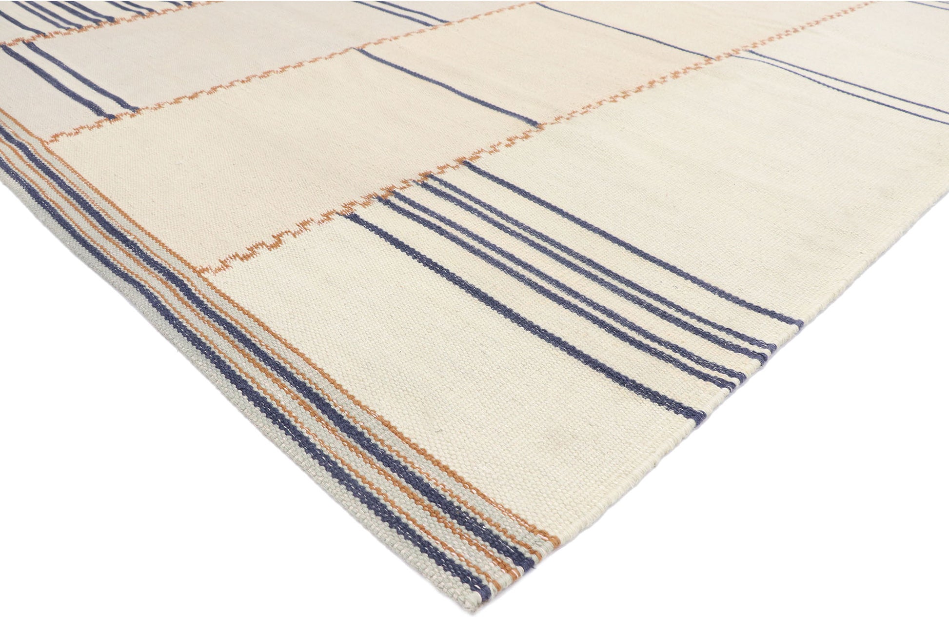 8 x 10 Swedish Inspired Kilim Rug 30652