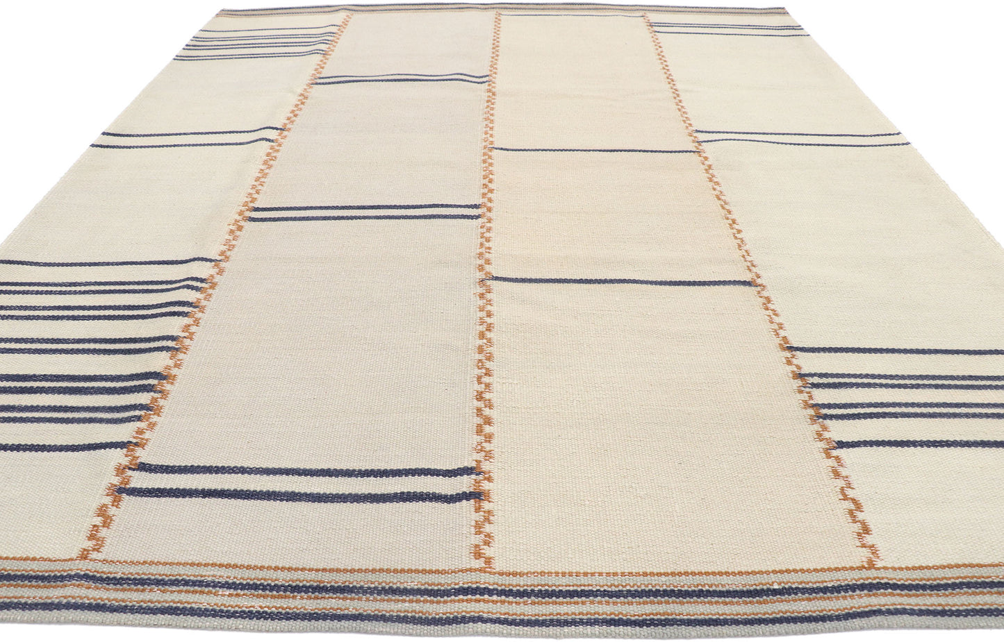 8 x 10 Swedish Inspired Kilim Rug 30652