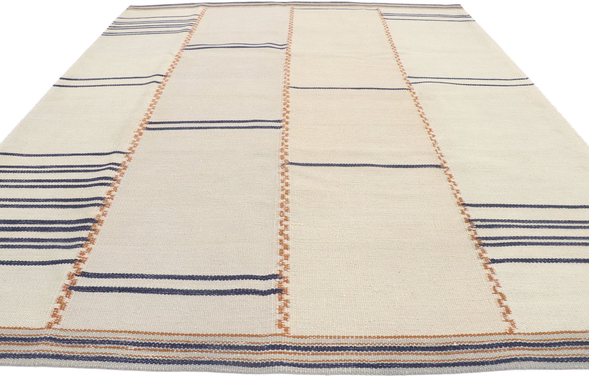 8 x 10 Swedish Inspired Kilim Rug 30652