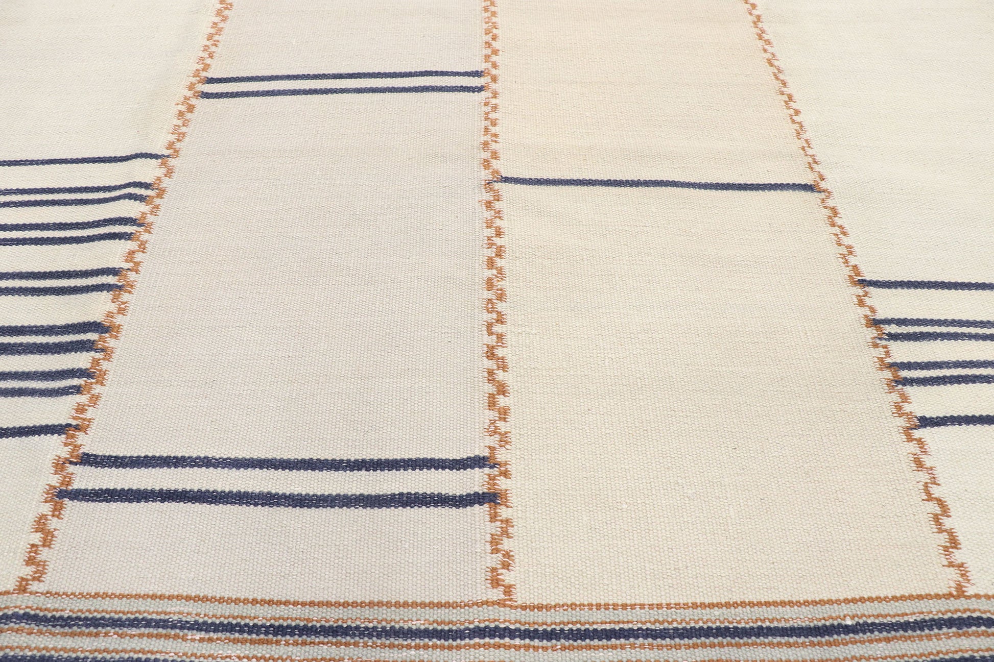 8 x 10 Swedish Inspired Kilim Rug 30652