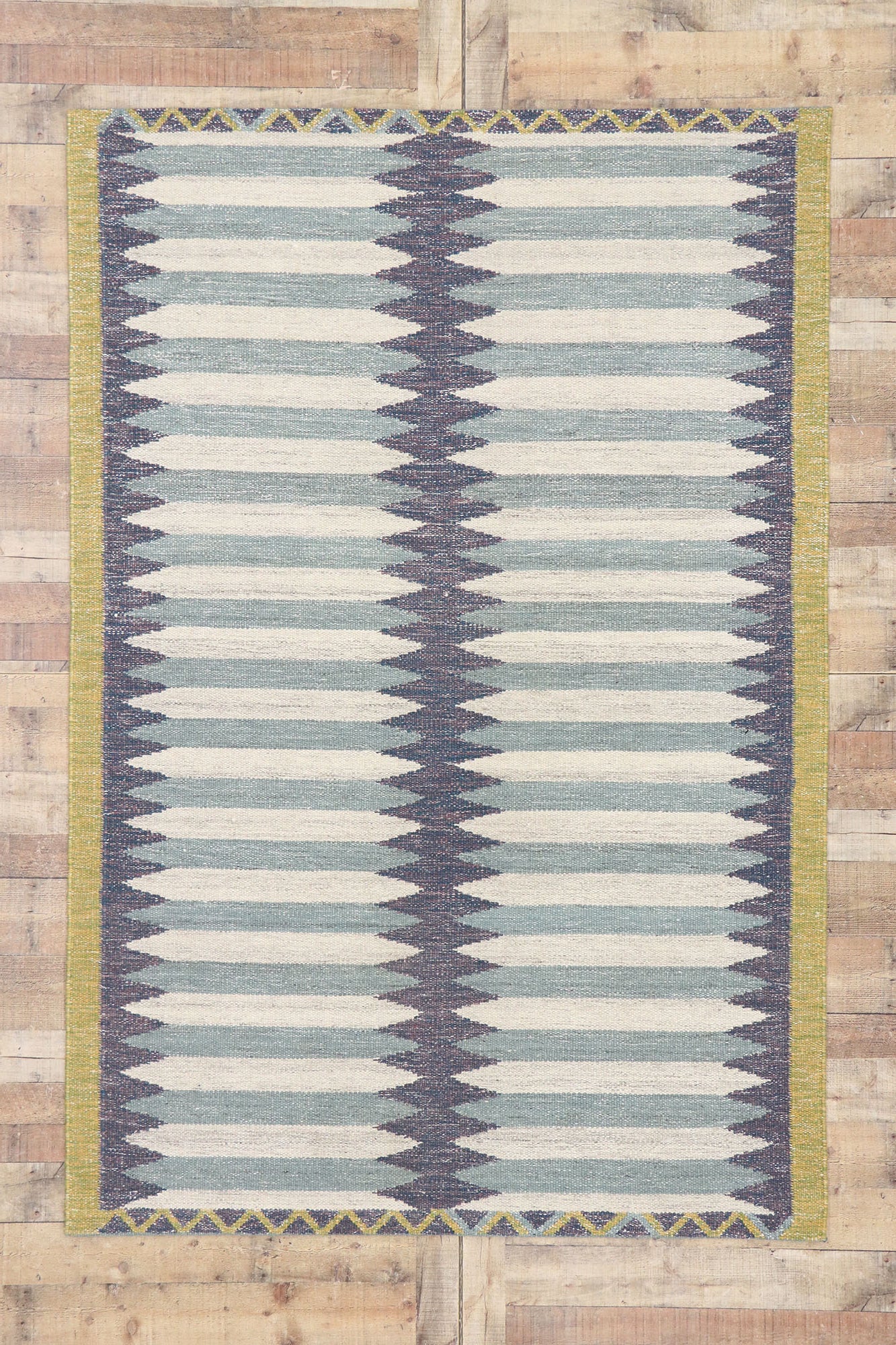 5 x 8 Swedish Inspired Kilim Rug 30656