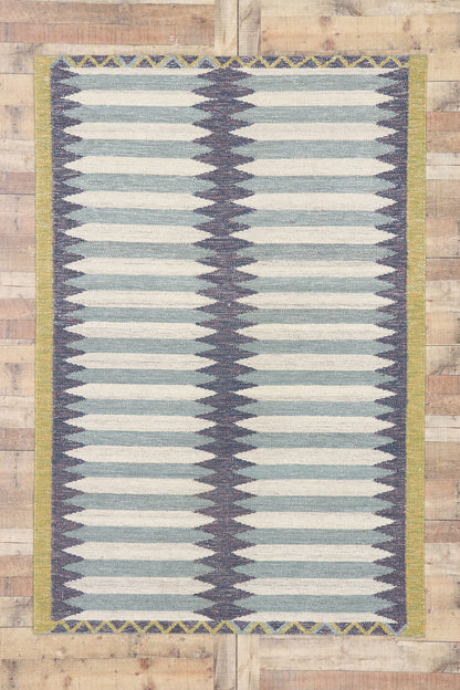 5 x 8 Swedish Inspired Kilim Rug 30656