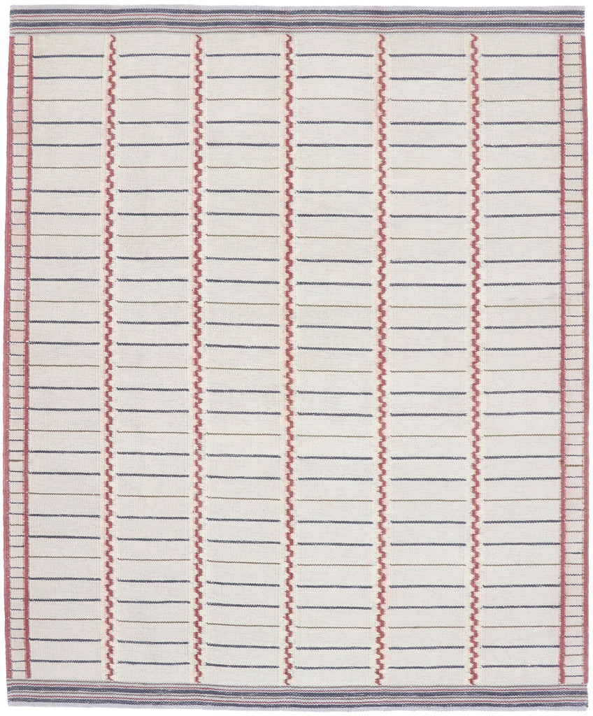 8 x 10 Swedish Inspired Kilim Rug 30657