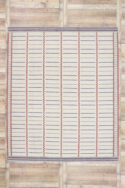 8 x 10 Swedish Inspired Kilim Rug 30657