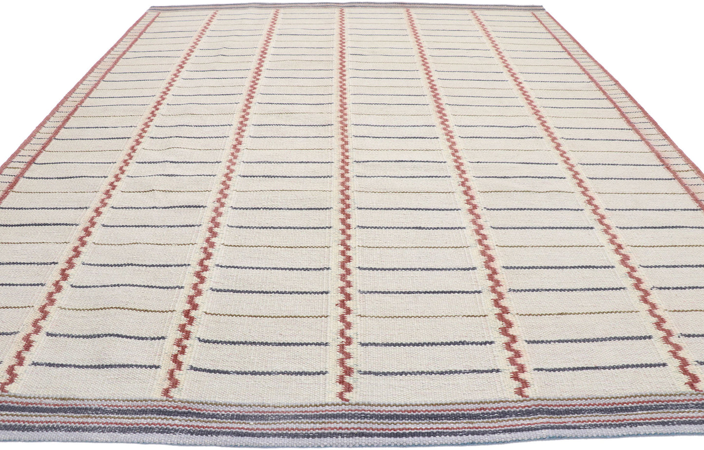 8 x 10 Swedish Inspired Kilim Rug 30657