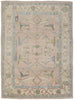 9 x 12 Pastel Pink Oushak Rug 80671
