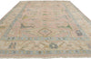 9 x 12 Pastel Pink Oushak Rug 80671