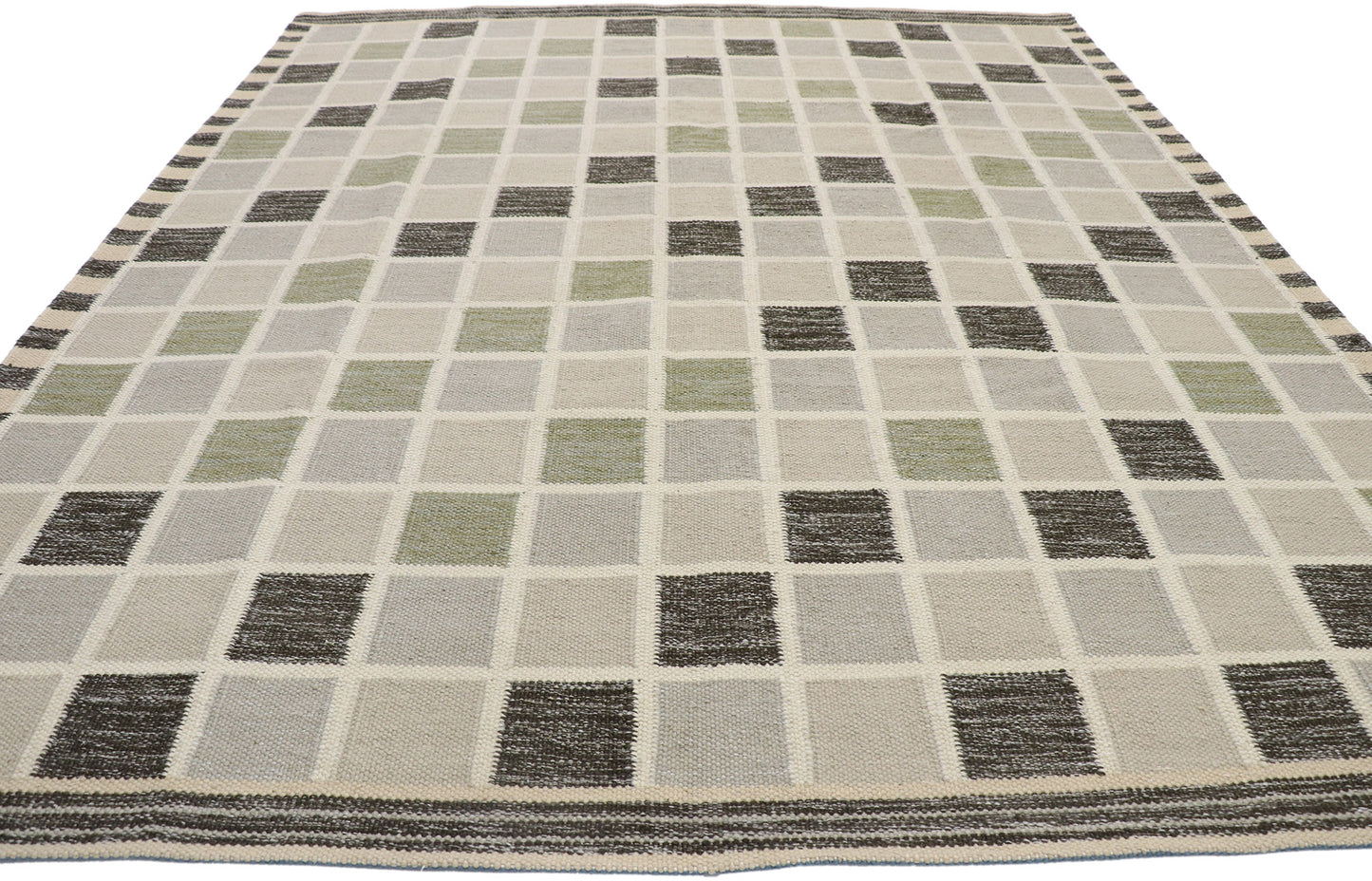 8 x 10 Swedish Inspired Kilim Rug 30665