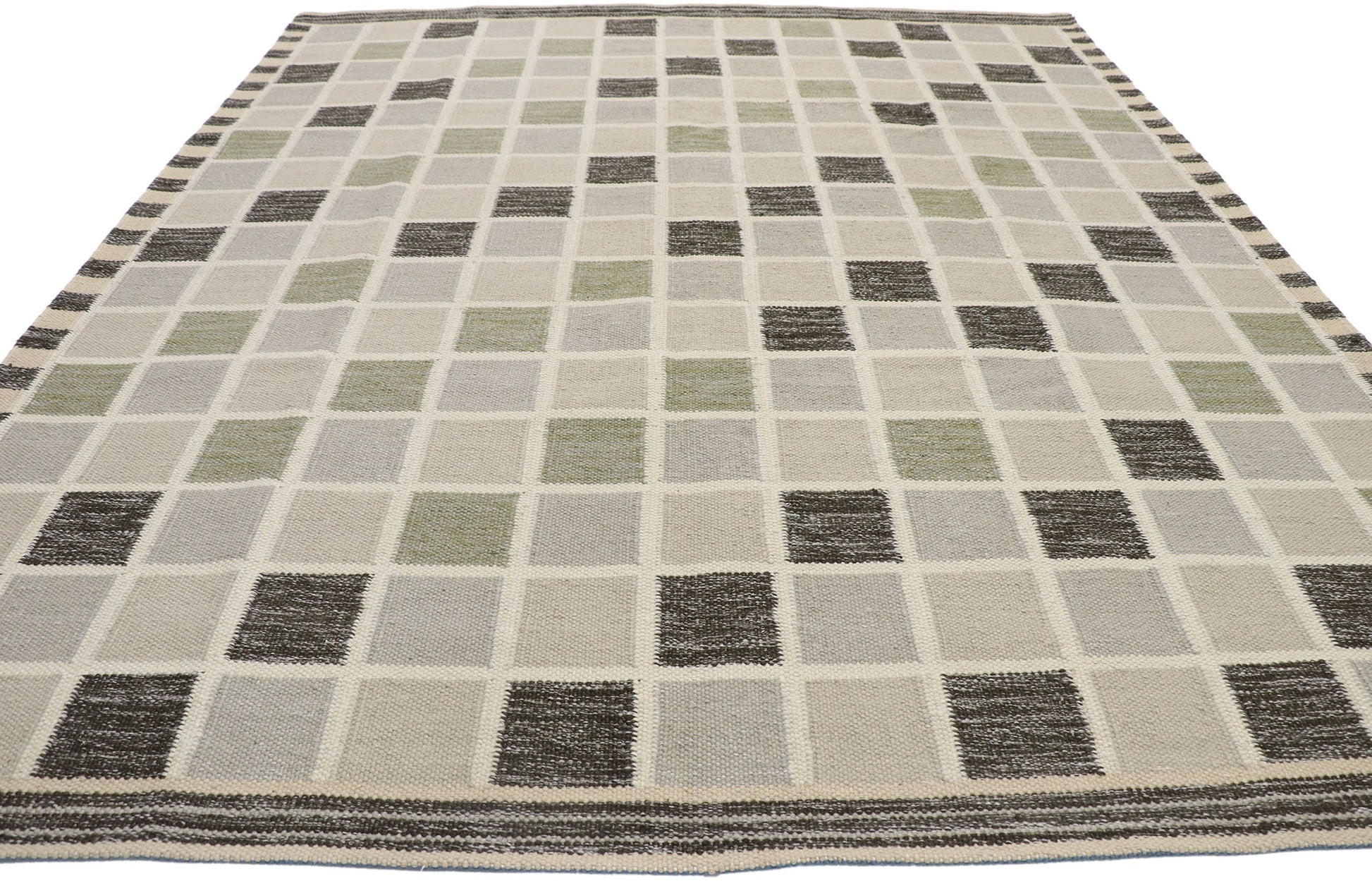 8 x 10 Swedish Inspired Kilim Rug 30665