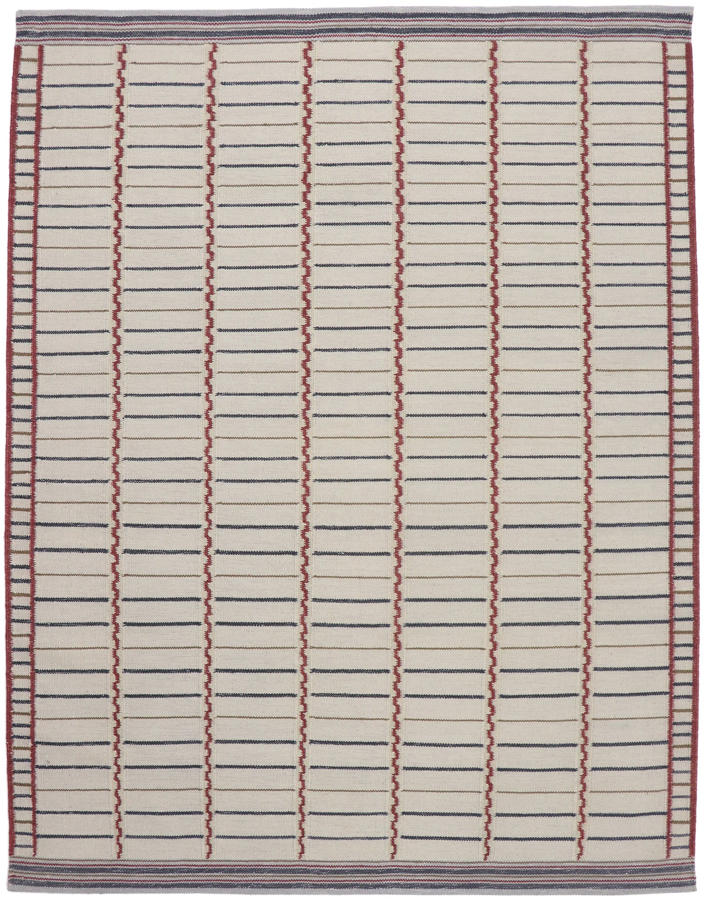 9 x 12 Swedish Inspired Kilim Rug 30666