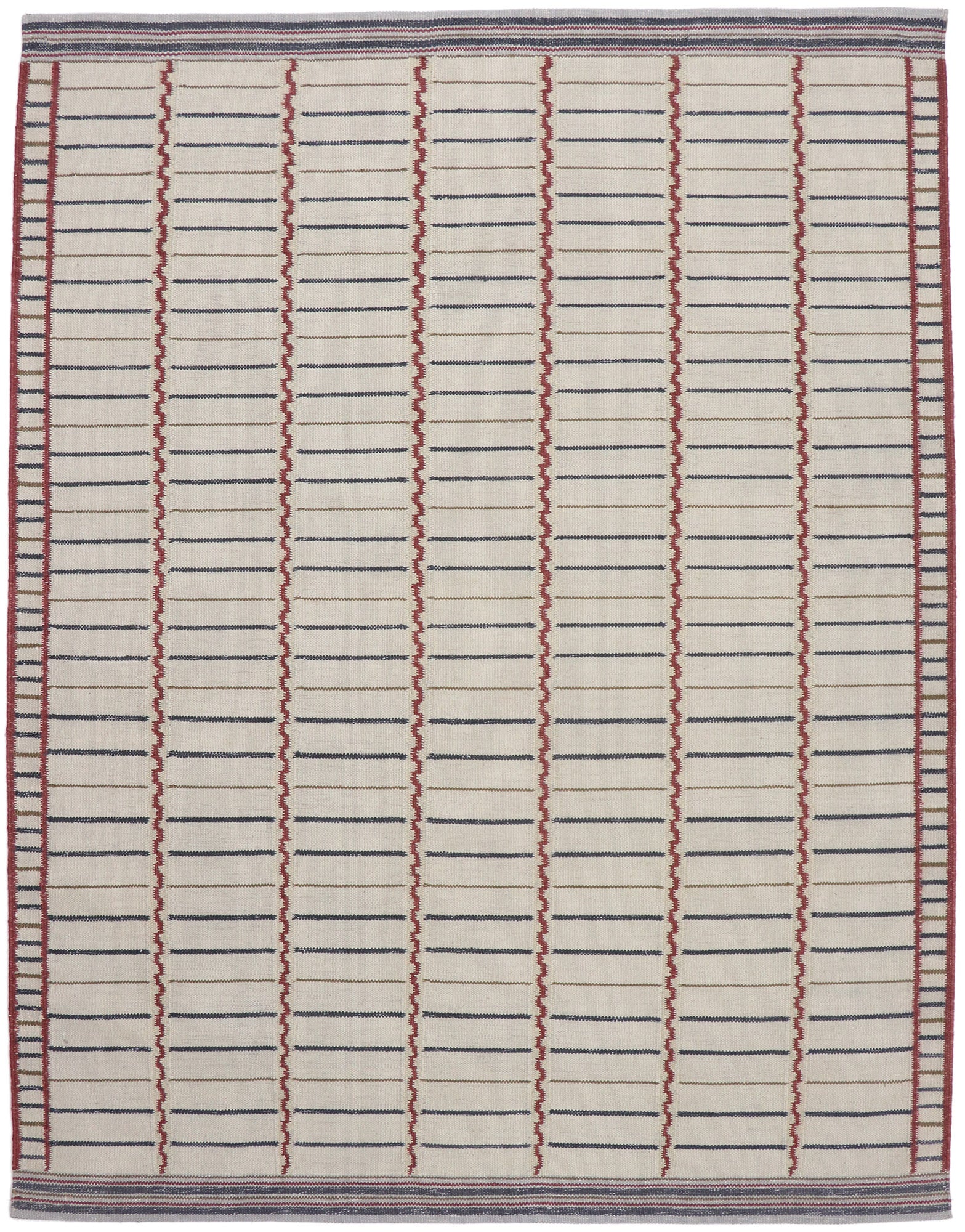 9 x 12 Swedish Inspired Kilim Rug 30666