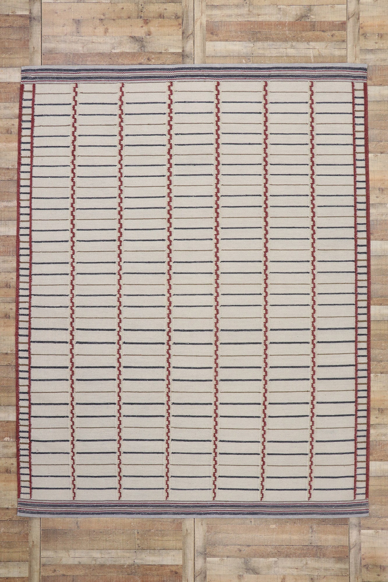 9 x 12 Swedish Inspired Kilim Rug 30666