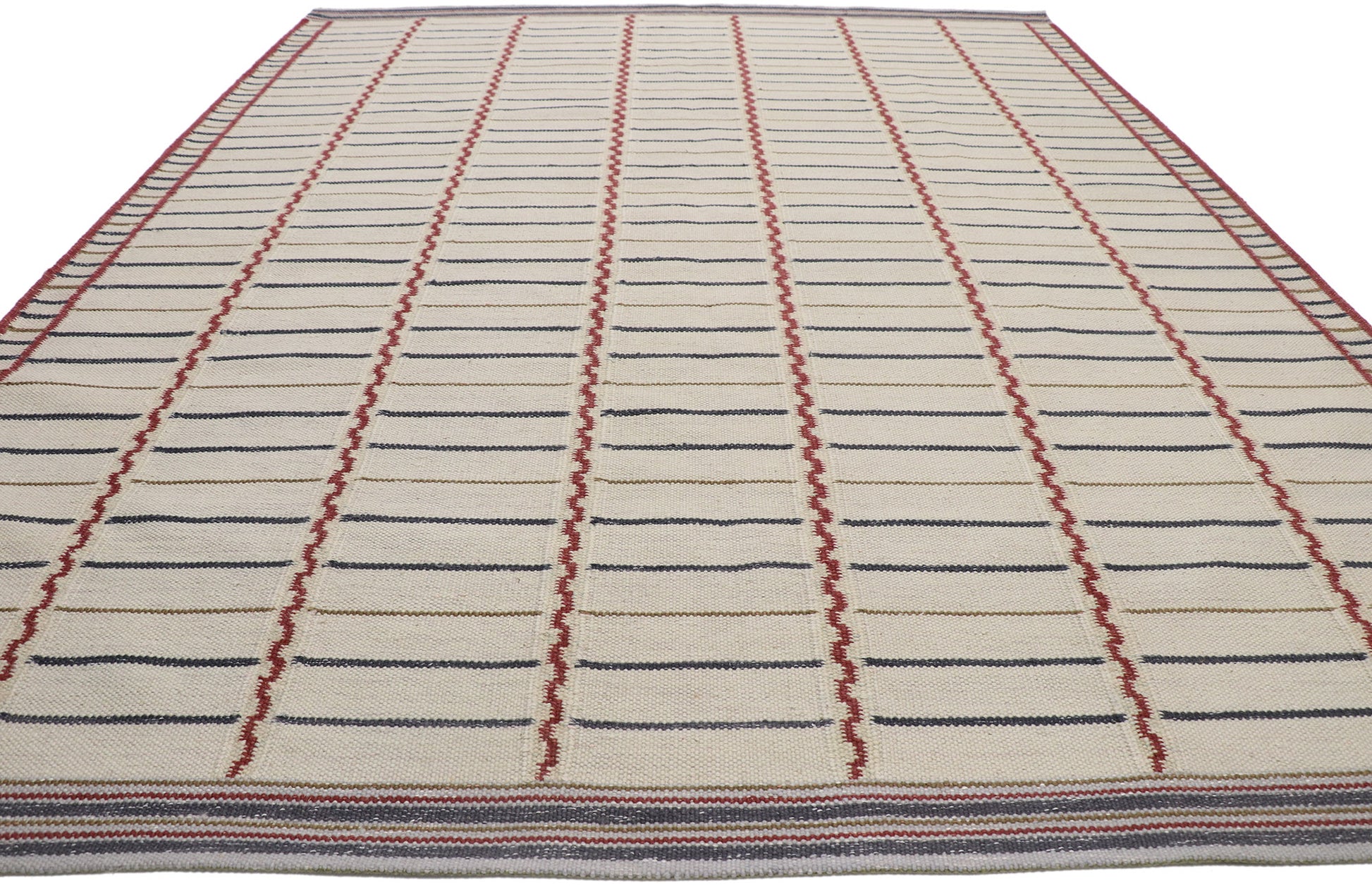 9 x 12 Swedish Inspired Kilim Rug 30666