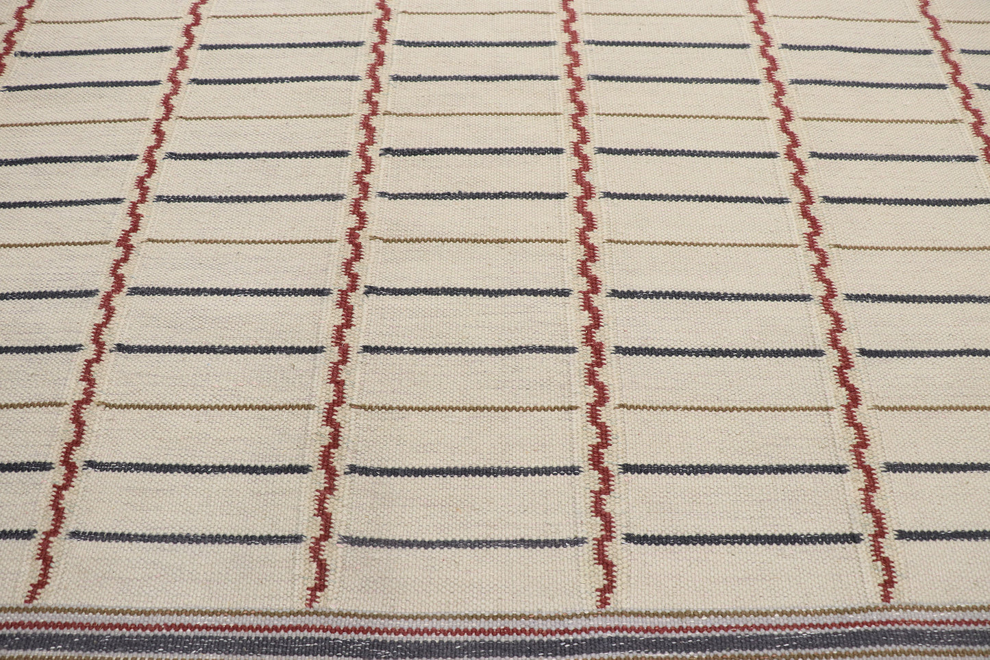 9 x 12 Swedish Inspired Kilim Rug 30666