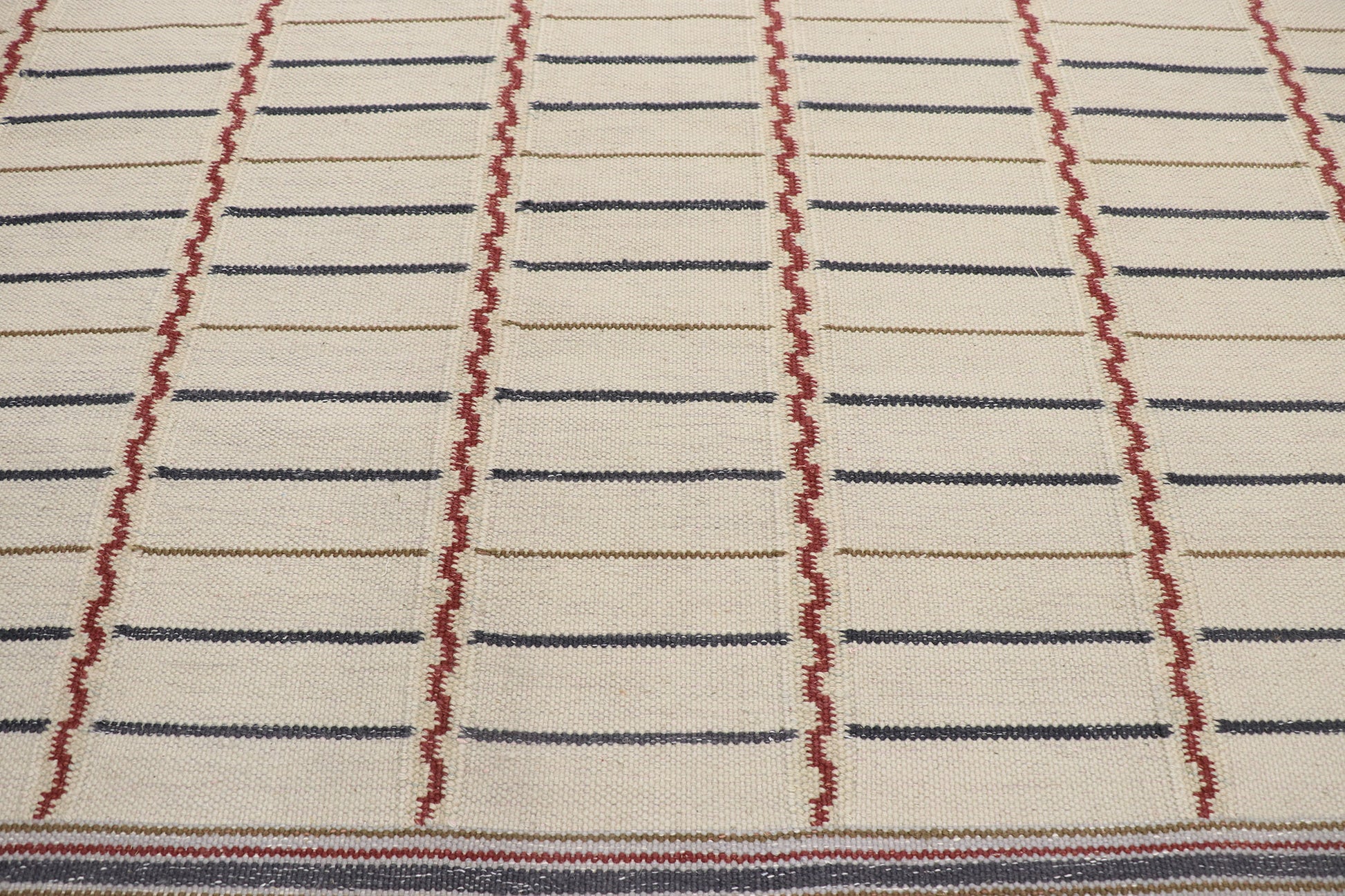 9 x 12 Swedish Inspired Kilim Rug 30666
