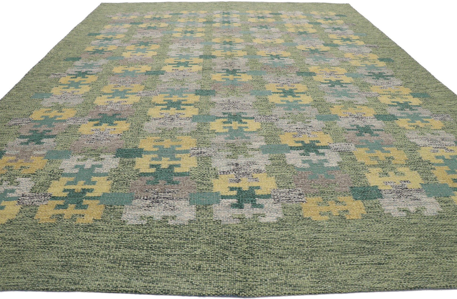 10 x 13 Swedish Inspired Kilim Rug 30667
