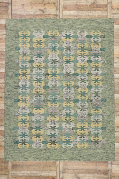 9 x 12 Swedish Inspired Kilim Rug 30668