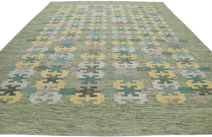 9 x 12 Swedish Inspired Kilim Rug 30668