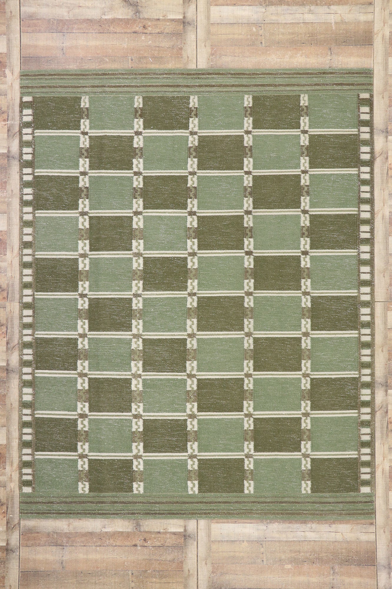 8 x 10 Swedish Inspired Kilim Rug 30669