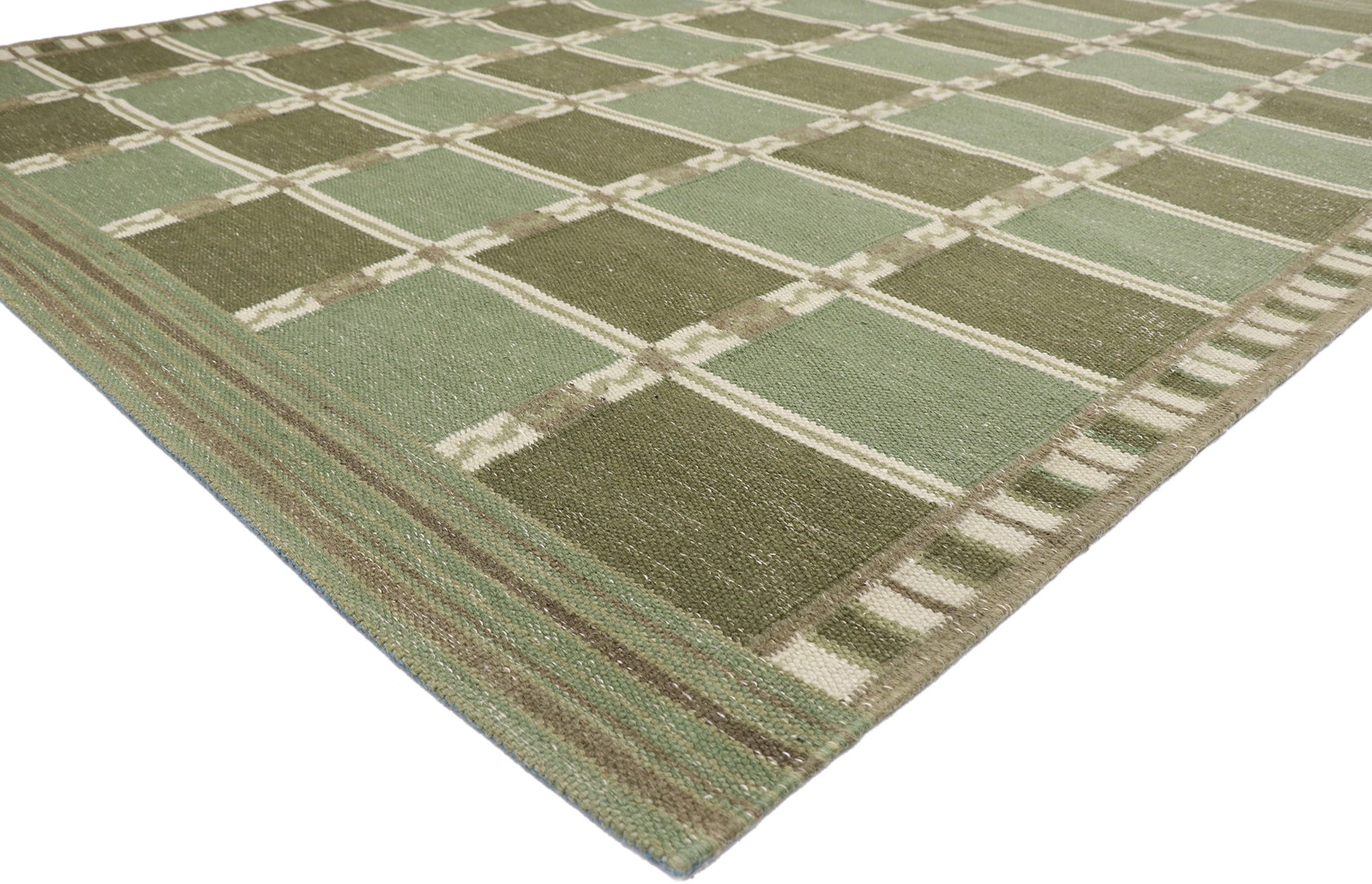 8 x 10 Swedish Inspired Kilim Rug 30669