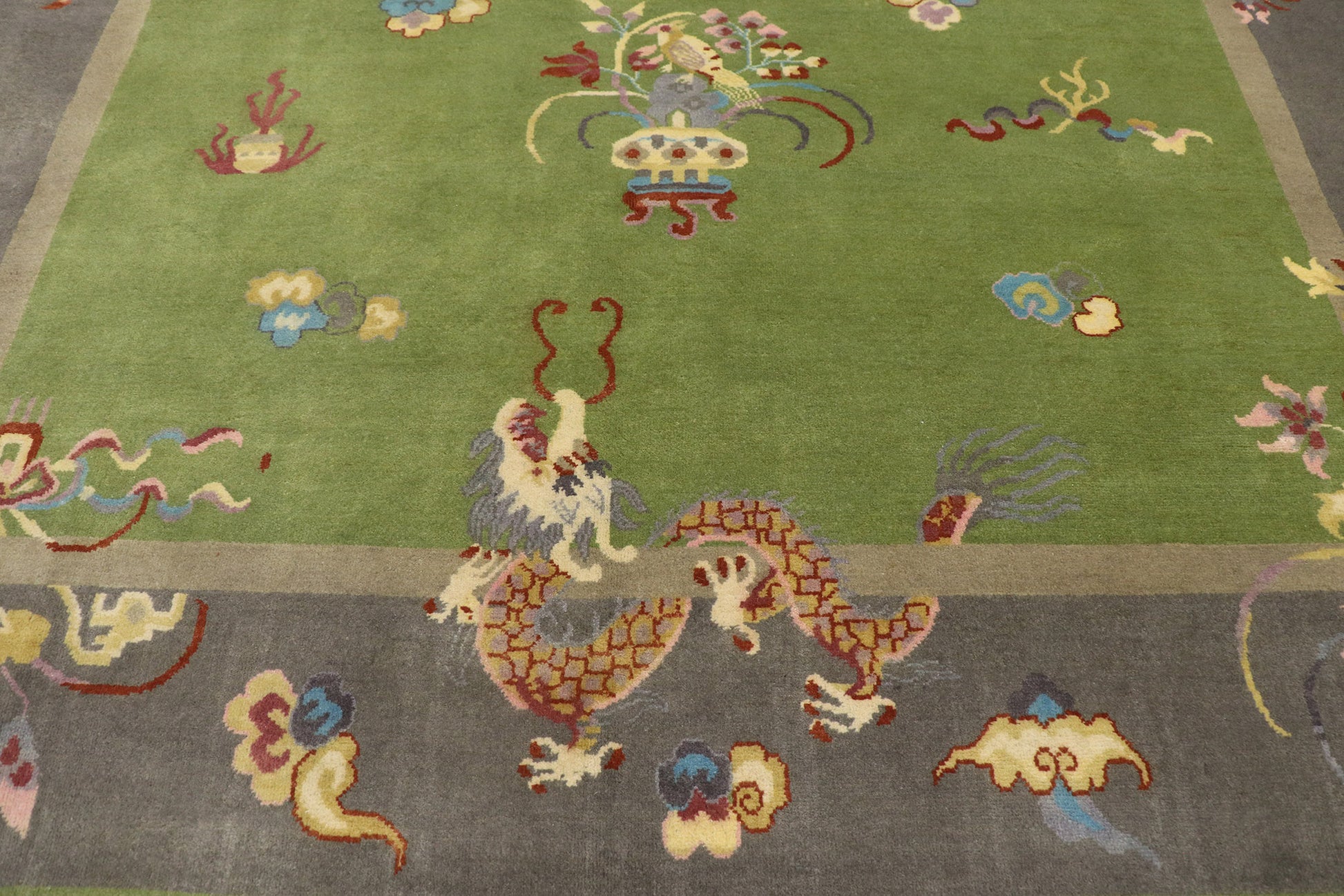 8 x 11 Contemporary Chinese Art Deco Rug 30670