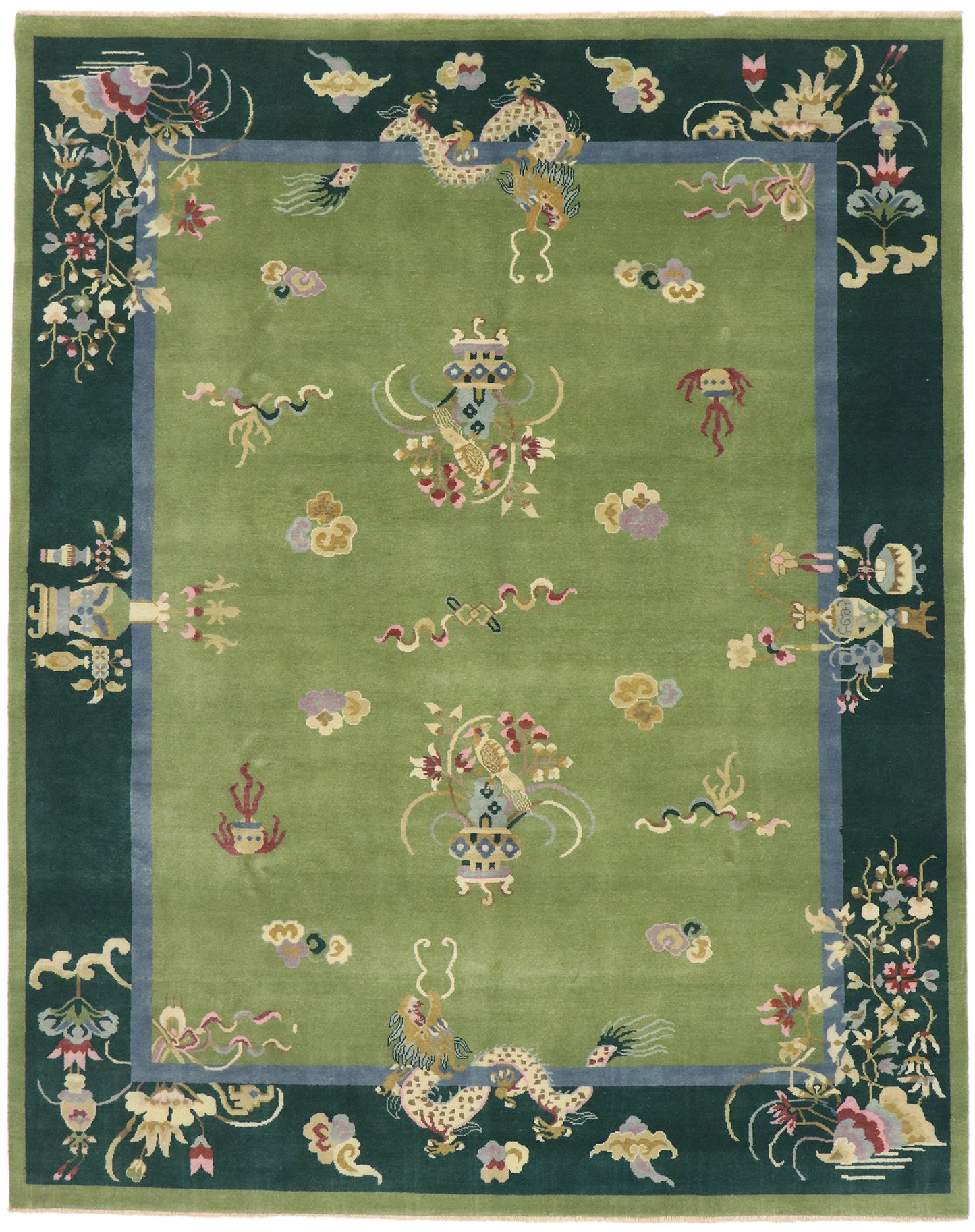 8 x 10 Contemporary Chinese Art Deco Rug 30671