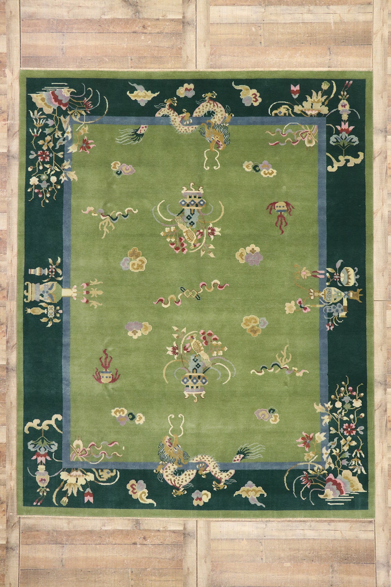 8 x 10 Contemporary Chinese Art Deco Rug 30671