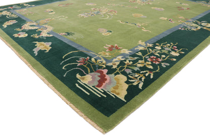 8 x 10 Contemporary Chinese Art Deco Rug 30671