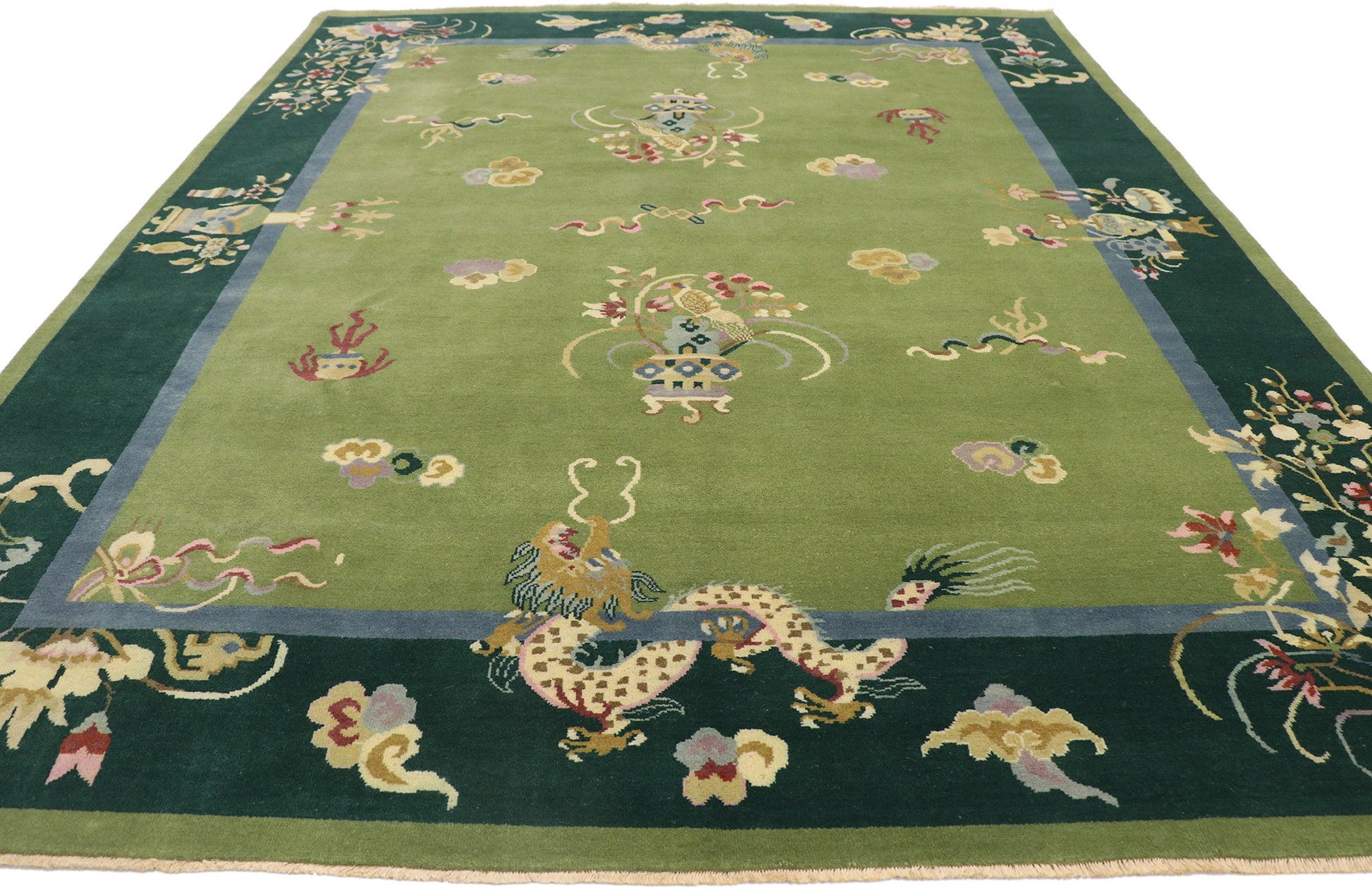 8 x 10 Contemporary Chinese Art Deco Rug 30671
