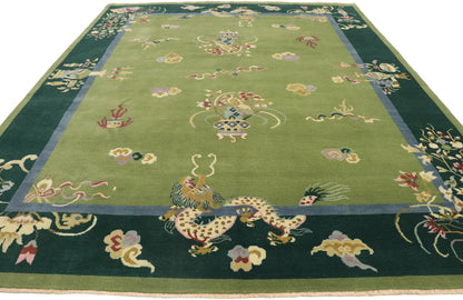 8 x 10 Contemporary Chinese Art Deco Rug 30671