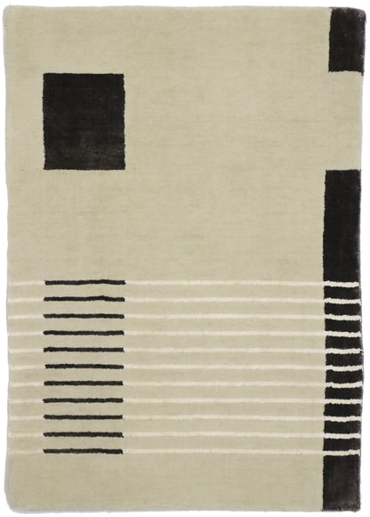 2 x 3 Modern Wagireh Merino Wool Rug 30672