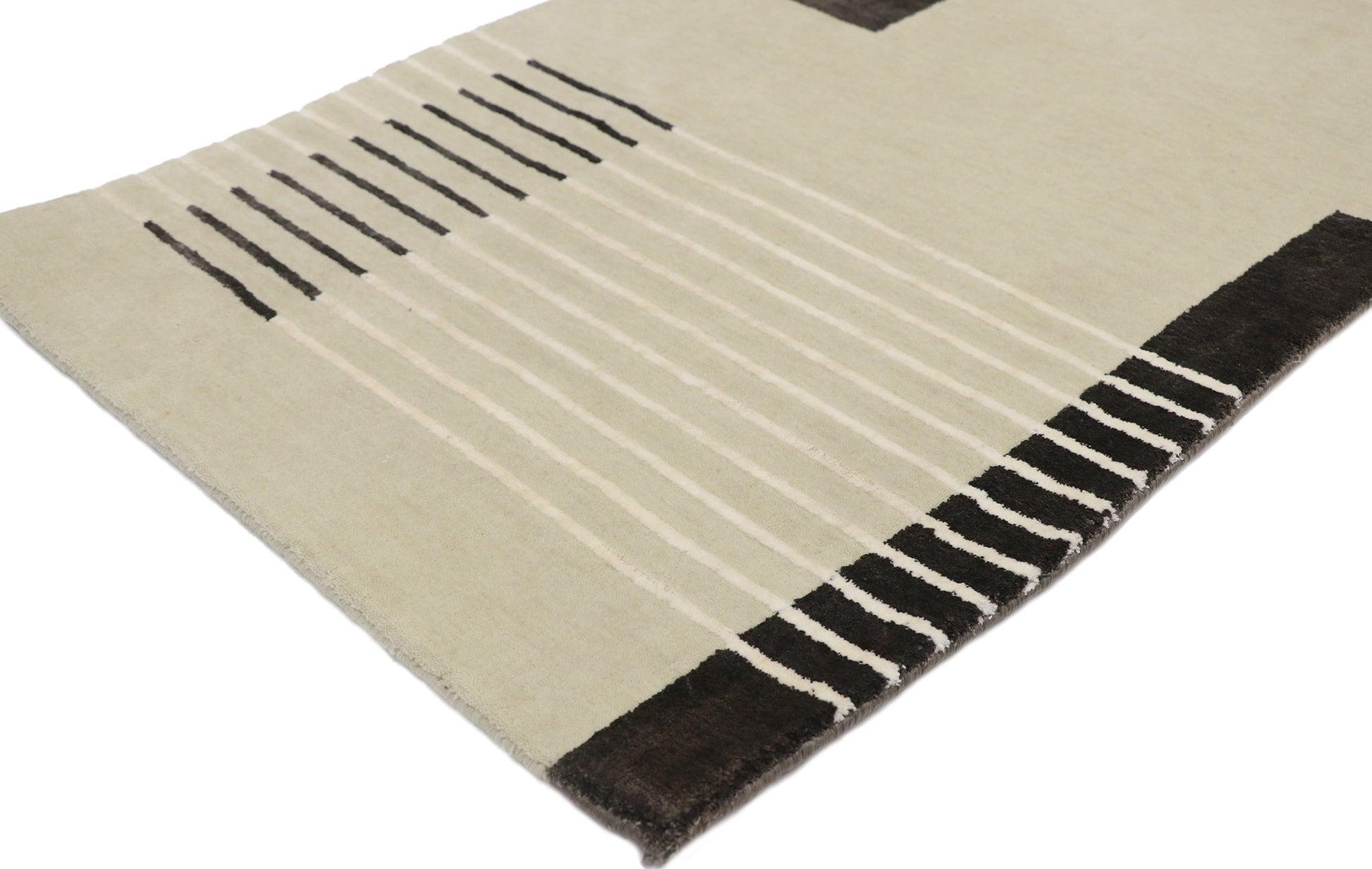 2 x 3 Modern Wagireh Merino Wool Rug 30672